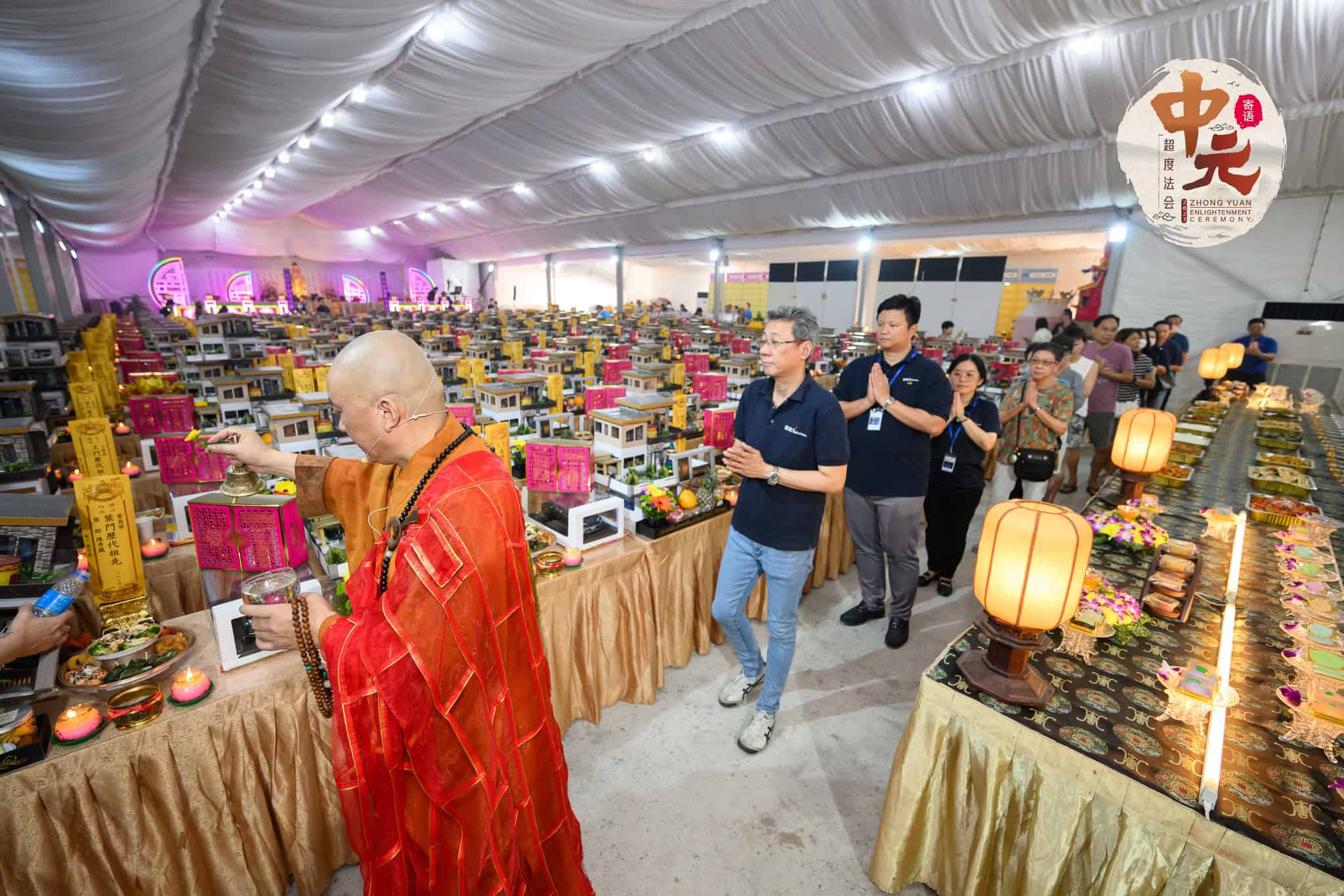 Nirvana Singapore Zhong Yuan Enlightenment Ceremony